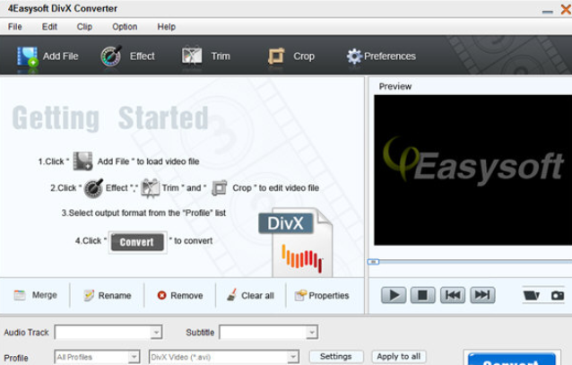 4Easysoft Mac DivX Converter截图