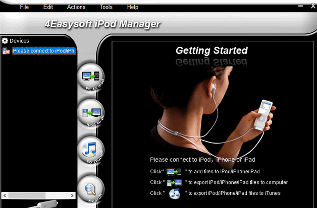 4Easysoft iPod Manager for Mac截图