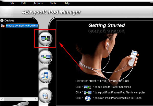 4Easysoft iPod Manager for Mac截图