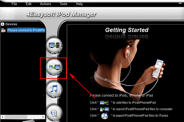 4Easysoft iPod Manager for Mac截图
