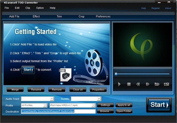 4Easysoft Mac TOD Converter截图