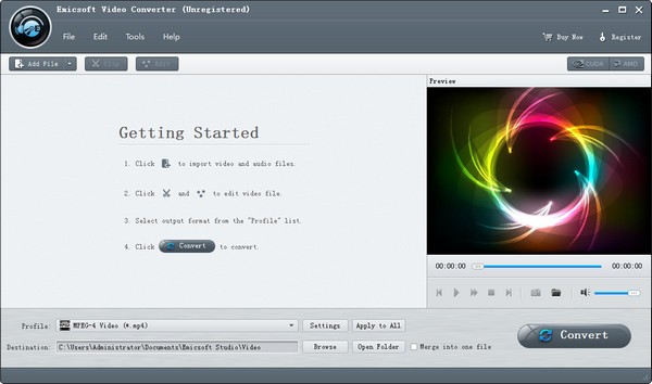Emicsoft Video Converter Ultimate for Mac截图