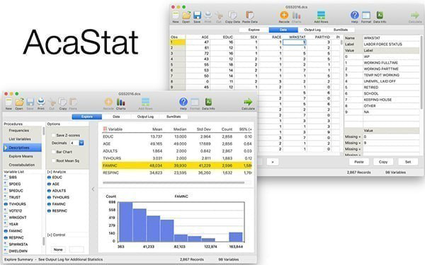 AcaStat For Mac截图