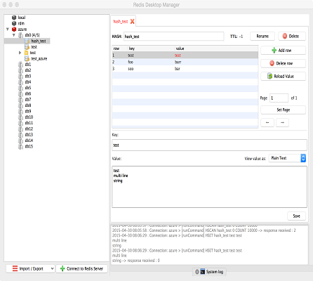 Redis Desktop Manager截图