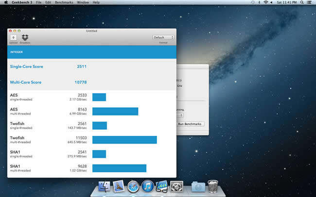 Geekbench for Mac截图