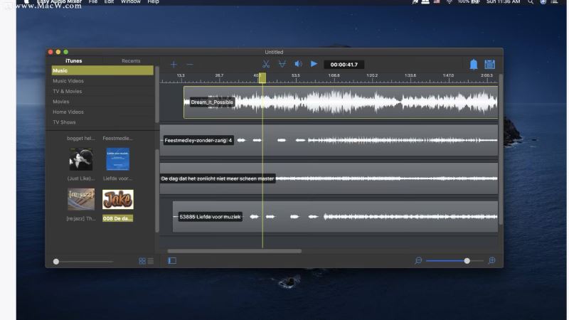 Easy Audio Mixer for Mac截图