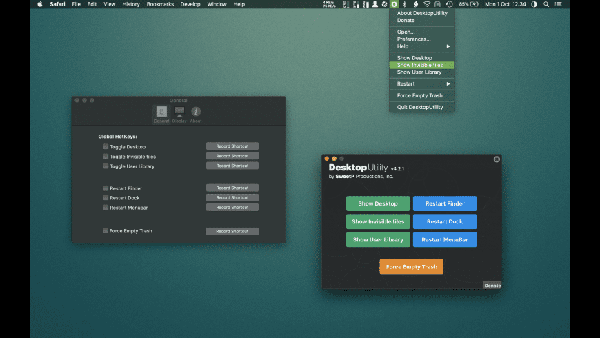 DesktopUtility For Mac截图