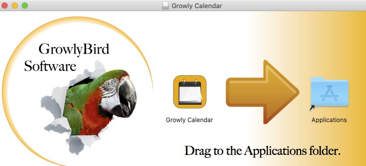 Growly Calendar For Mac截图