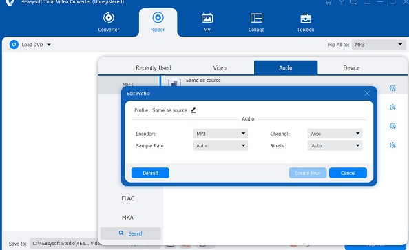 4Easysoft Mac DVD to Sansa Converter截图