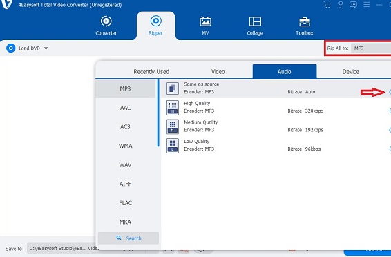 4Easysoft Mac DVD to Sansa Converter截图