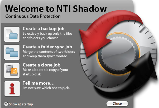 NTI Shadow For Mac截图