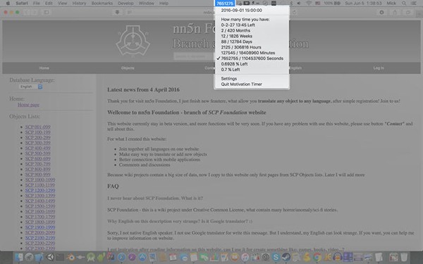 Motivation Timer Mac截图