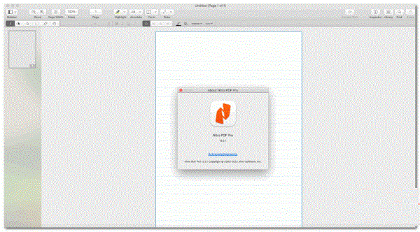 Nitro PDF Pro for Mac截图