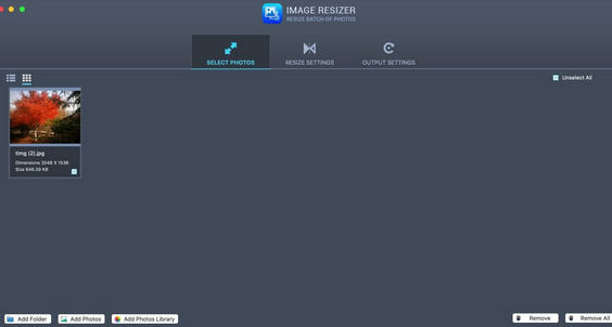 Image Resizer for Mac截图