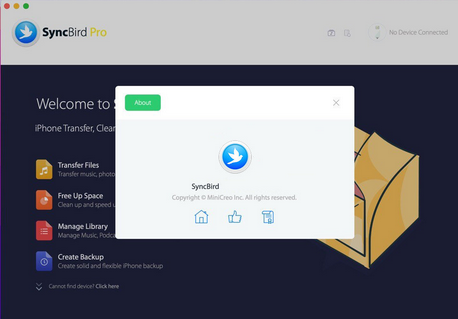 SyncBird pro Mac截图