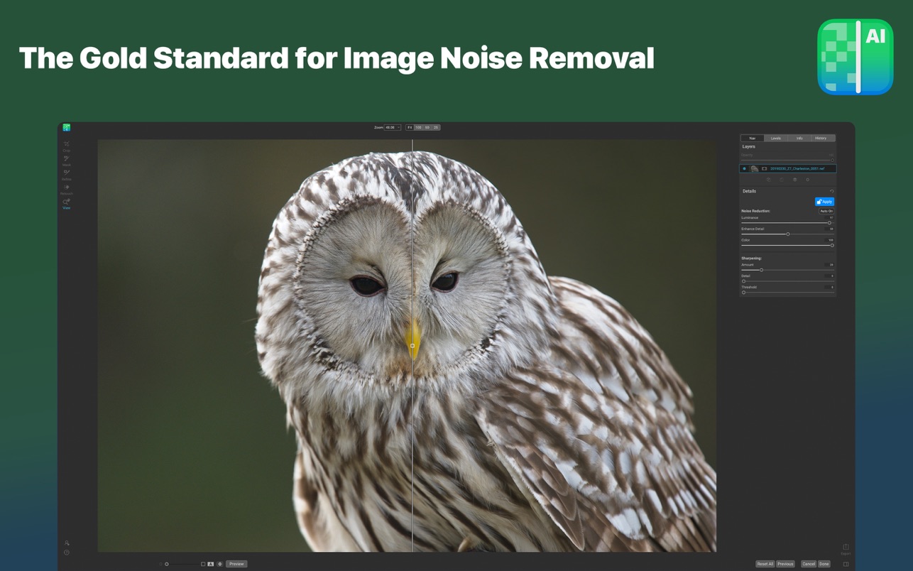 ON1 NoNoise AI Mac截图