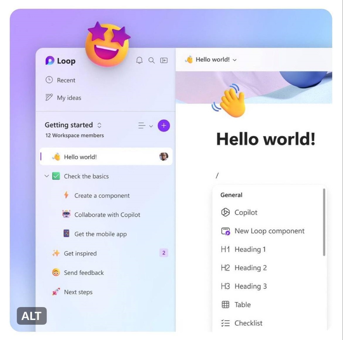 Microsoft Loop App截图