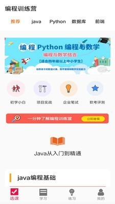 编程训练营截图