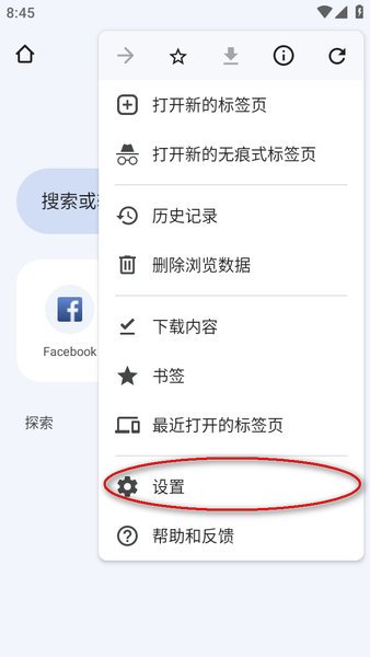 谷歌瀏覽器安卓版截圖