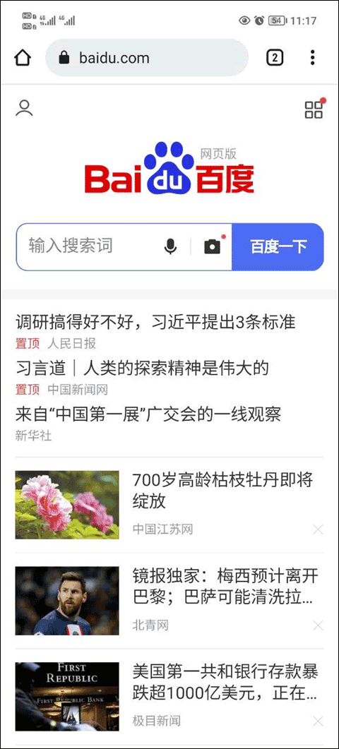 谷歌浏览器安卓版截图