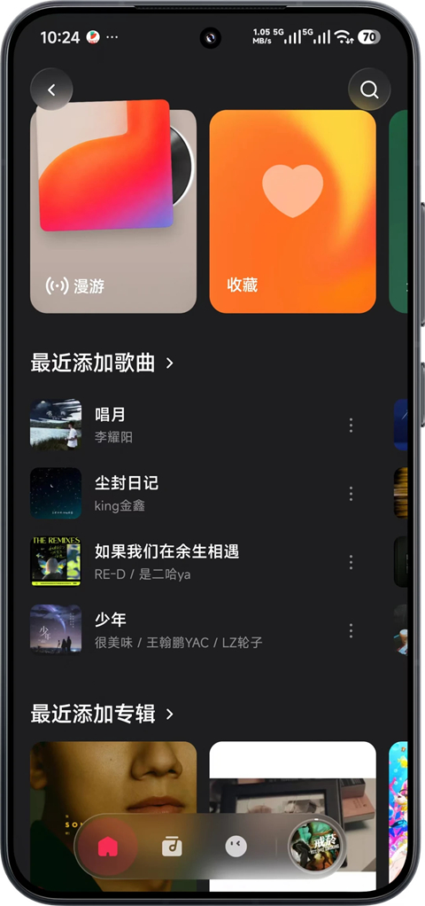 飞牛音乐截图