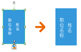 亿图图示专家是什么？亿图图示专家将文字竖向显示方法截图