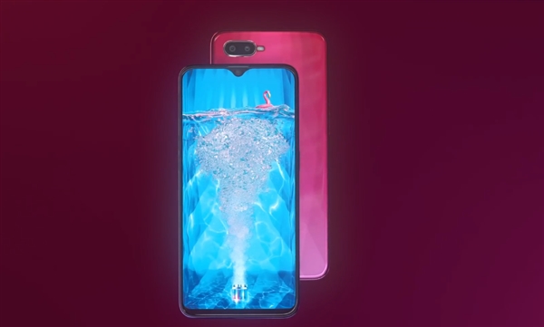 OPPO F9 Pro预热视频曝光：椭圆形指纹识别截图