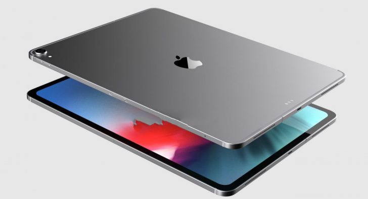 12.9英寸iPad Pro(2018)全新渲染图曝光截图