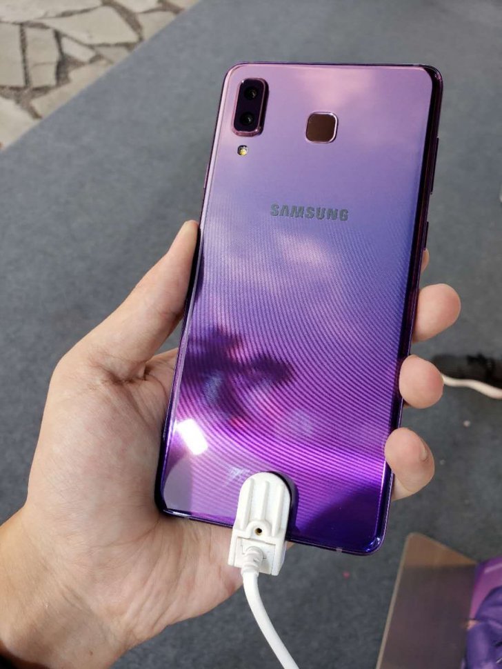三星galaxy a9 star新配色"花仙紫"亮相