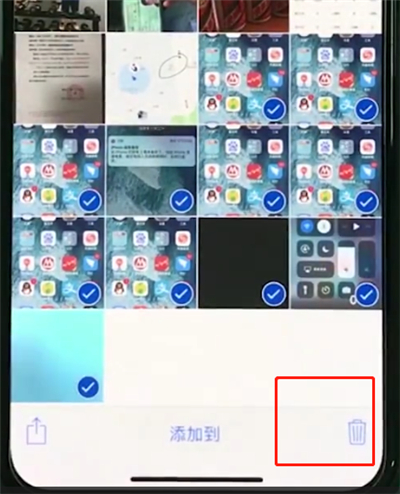 iphonexr批量删除照片的具体操作过程截图