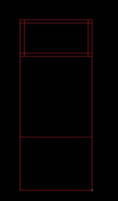 cad绘制窗户平面图的操作过程截图