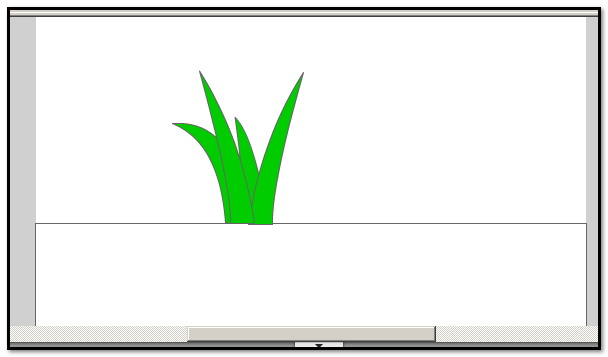 flash绘制绿色小草的操作流程截图