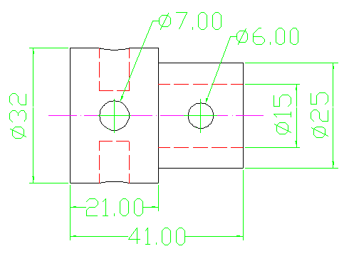 cad製作臺虎鉗零件的圖文操作