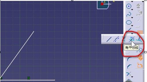 AutoCAD绘制角平分线的详细操作截图
