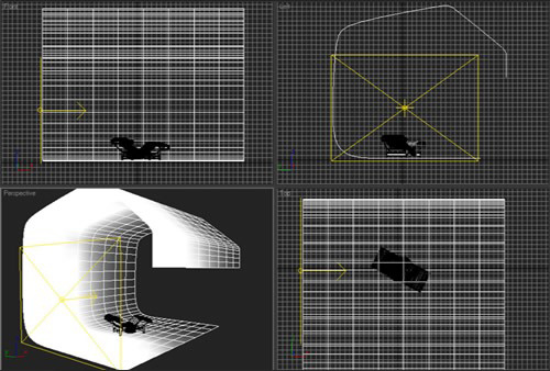 3Dmax制作影楼灯光效果的图文操作截图