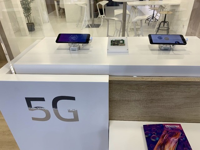 海信联合紫光展锐 带来第一款5G手机原型机截图