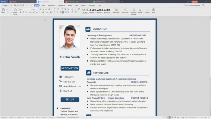 WPS Office 2019现身微软商城：用户界面有变化截图