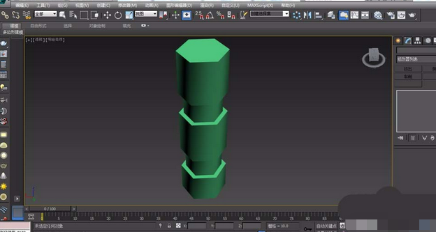 3DMAX建模六楞柱子模型的图文操作讲解截图