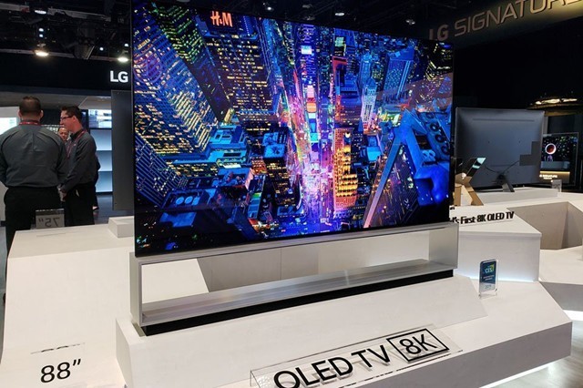 LG欲推8K OLED电视 约5000万韩元