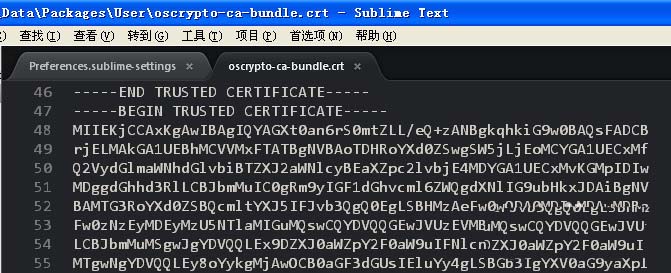 sublime text设置禁止打开上次关闭未退出文件的处理操作截图