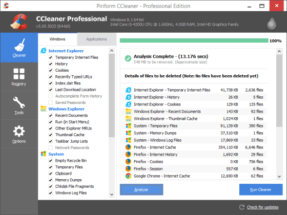 系统优化工具CCleaner迎来5.58.7209 正式版