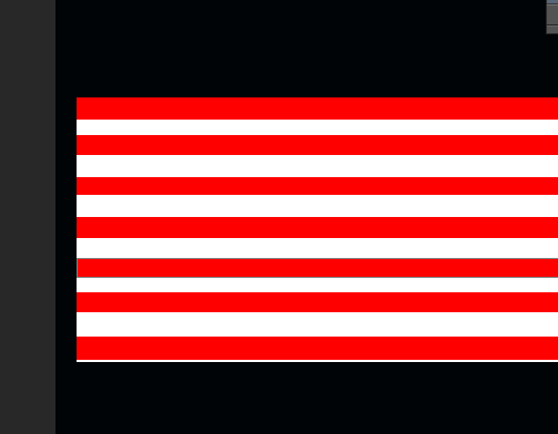 PS制作美国国旗图案的操作步骤截图