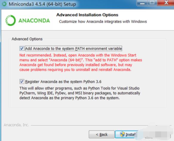 Anaconda导入Python模块库的方法截图