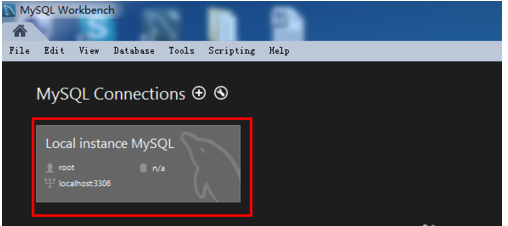 MySQL WorkBench修改默认连接的操作教程截图