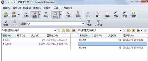 Beyond Compare的使用教程截图