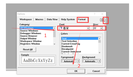 vc++ 6.0改变字体形状和大小的操作教程截图