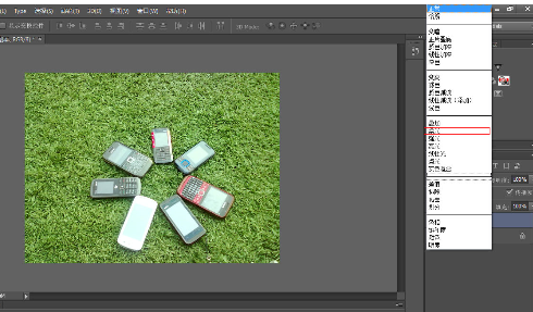 Photoshop CS6给草地调出亮丽颜色的操作教程截图