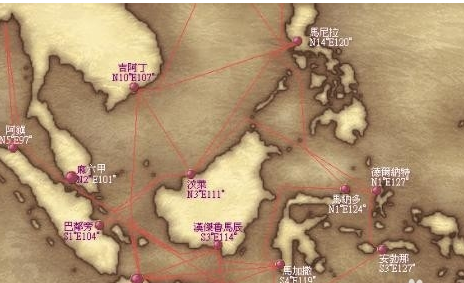 大航海时代4村庄地图图片