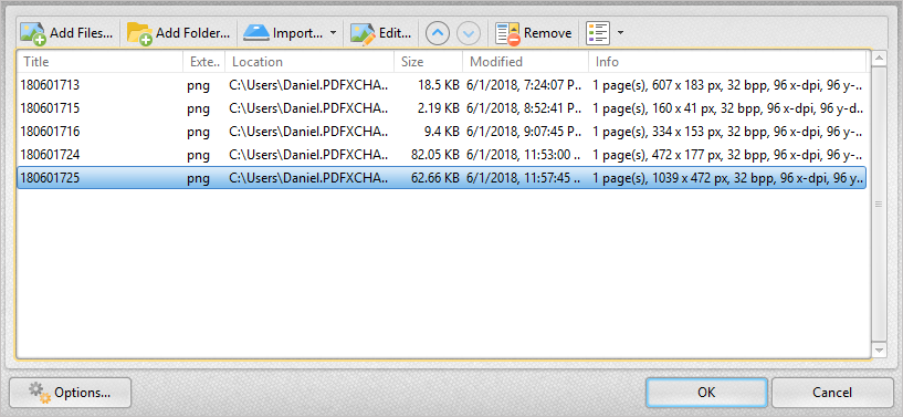 PDFXChange Editor从多个扫描页面创建单个PDF文档的操作教程截图