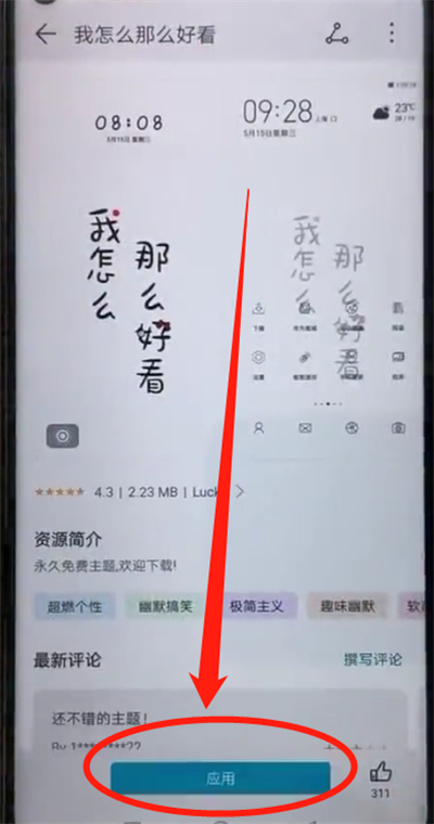 荣耀20pro中更换主题的简单操作方法截图